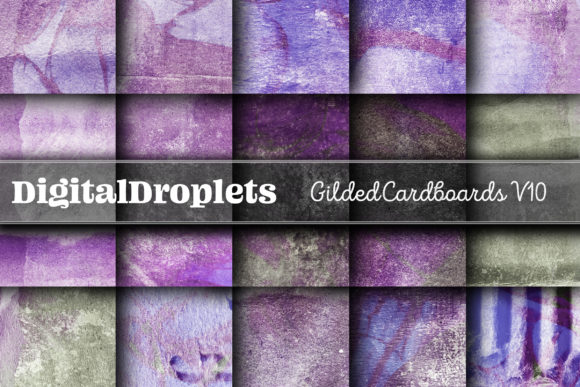Gilded Cardboards Vol. 10 | Collection: A Textured Design Asset