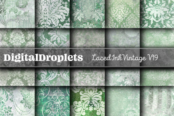 Laced Ink Vintage Vol. 19: A Designer's Texture Toolkit