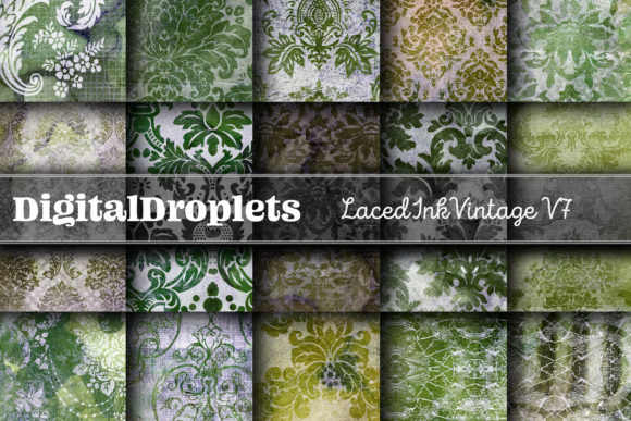 Laced Ink Vintage Vol. 7: Elevate Your Designs with Timeless Textures