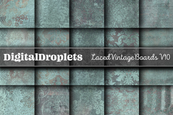 Laced Vintage Boards Vol.10 | A Designer's Textured Toolkit
