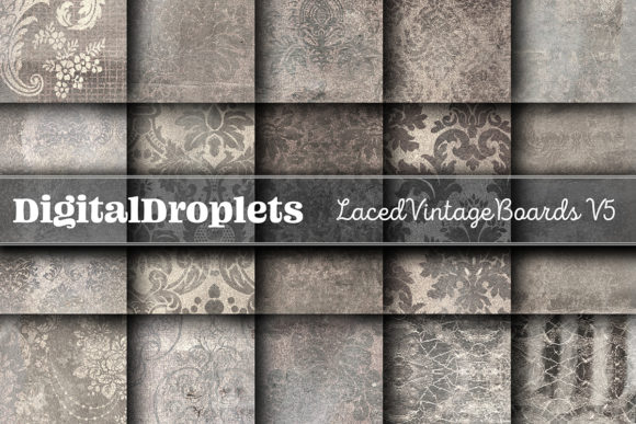 Laced Vintage Boards Vol. 5: Authentic Textures for Design