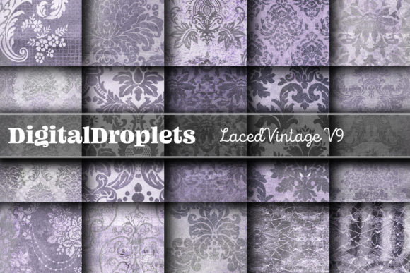 Laced Vintage Vol. 9 Collection: Timeless Textures for Design