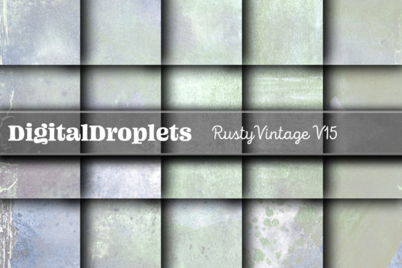 Rusty Vintage Papers Vol.15: A Designer's Texture Toolkit