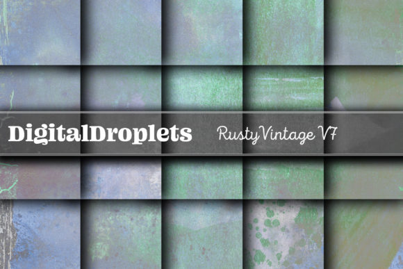 Rusty Vintage Papers Vol. 7: A Designer's Textured Toolkit