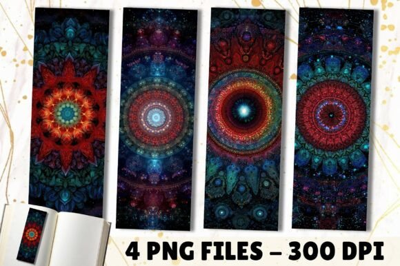 Sacred Geometry Mystical Zen Bookmark: Elevating Design