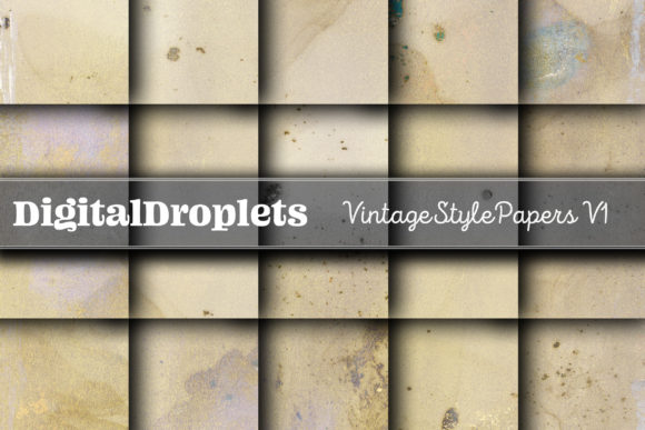 Vintage Style Papers Vol. 1 | Collection: A Designer's Textured Toolkit