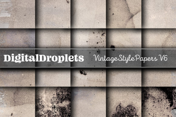 Vintage Style Papers Vol. 6: A Curated Collection for Timeless Design